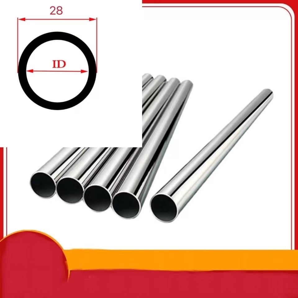Outer diameter 28mm 42CrMo seamless steel pipe precision pipe explosion-proof crack free lathe inner and outer mirror
