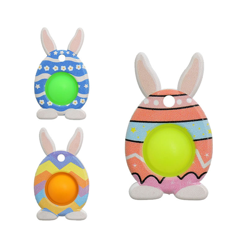 Easter Rabbit Pop For Birthday Gift Kid Bunny Toys