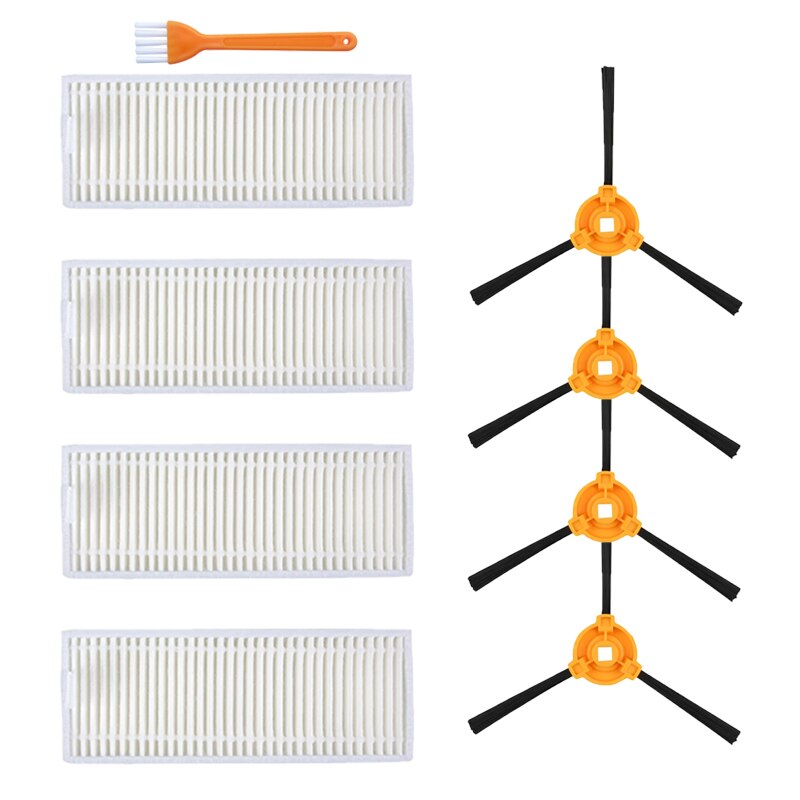 Hepa FIlters Side Brush For Ecovacs Deebot CEN360 PLUS CEN330 CR330 CR333 Robotic Vacuum Cleaner Replacement Accessories