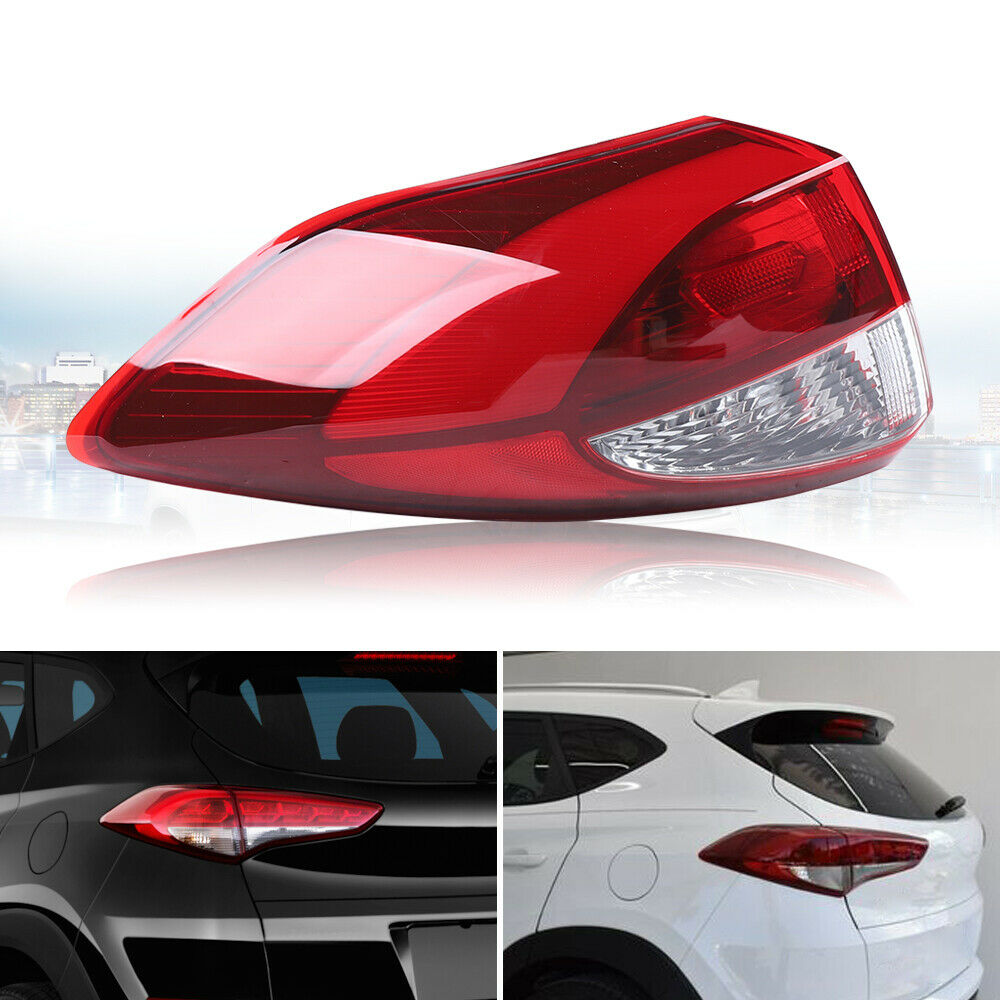 Tail Light Assembly Outer Left Driver Side Lamp for 2016 2017 2018 Hyundai Tucson