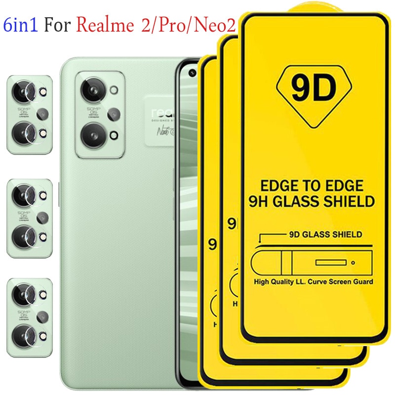 realme gt2 pro Tempered Glass For realme gt neo 2 3 2t 3t Screen Protector Realme GT Master Edition Glass Front Protective Film 