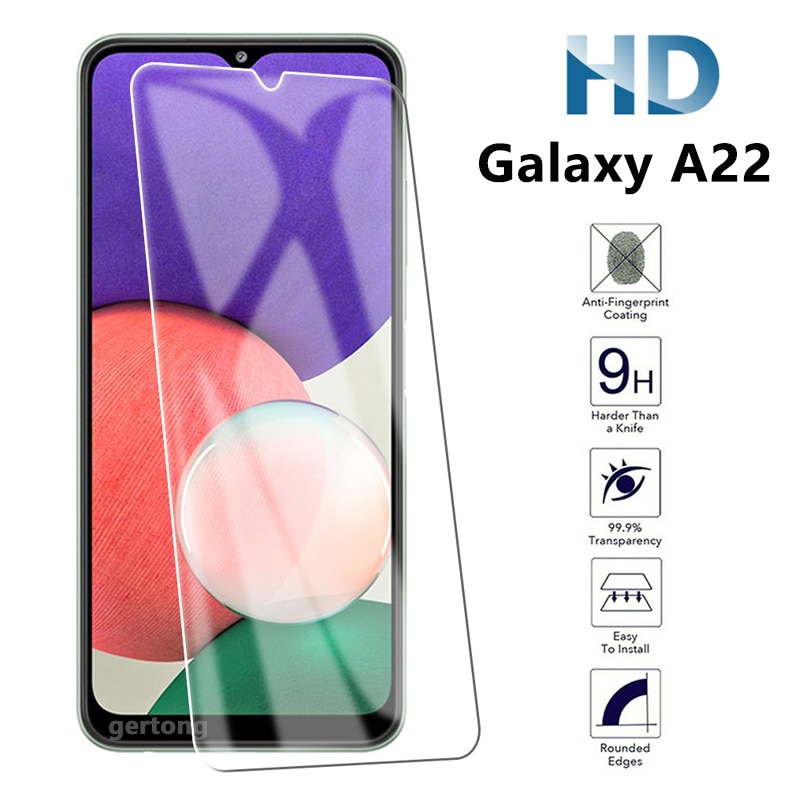 Protective Glass For Samsung Galaxy A22 4g 5g A22S Screen Protector for Samsung A22 s A 22 A12 A02s Film Safety Tempered Glass