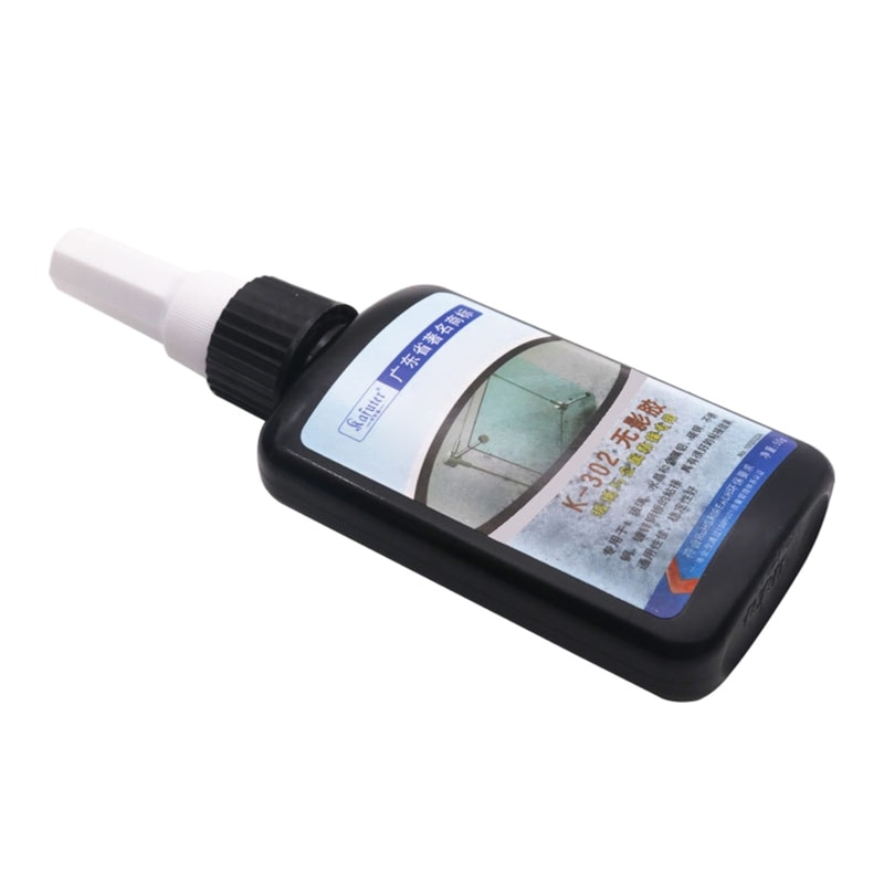 T3LB 50g K-302 UV Glue Acrylic Adhesive for Home Use Large Area Bonding Portable