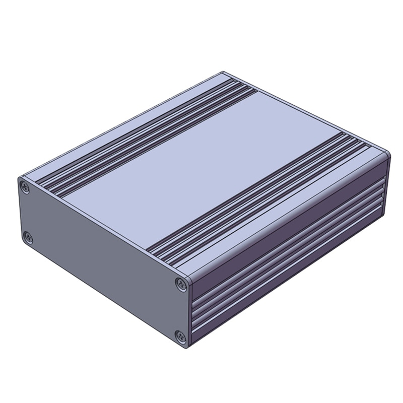 Aluminum Extruded Enclosure 82.8x28.8mm Power Shell PCB Project Case Box DIY NEW Wholesale