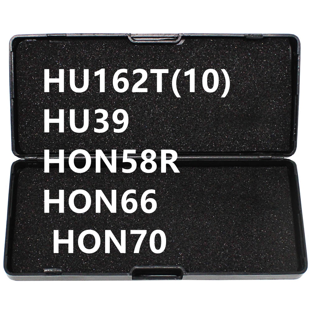 NO BLACK LiShi 2 in 1 HU39 Locksmith Tools motor HU162T(10) HU39 HON58R HON66 HON70 locksmith tool For All Types/LOT