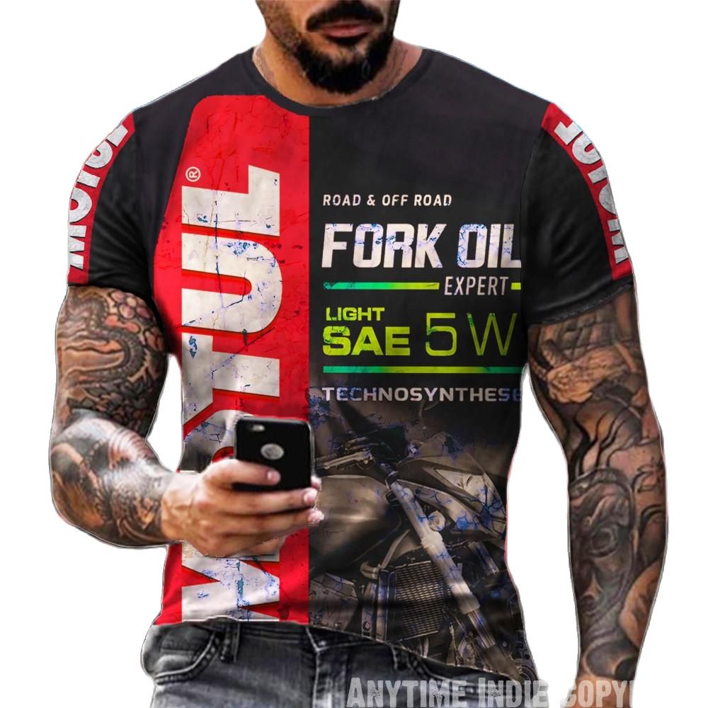 Racing T Shirt For Men 3d Print Castrol Brand Motor Oil Short Sleeve Top Biker Oversized Tee Shirt Men T-shirts Vintage Camiseta