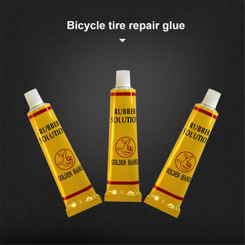 Mountain Bike Repair Glue Tool Bicycle Mender Tire Repair Rubber Patch Glue Lever Bike Bicycle Tire Fix Kit Accessories Hardware