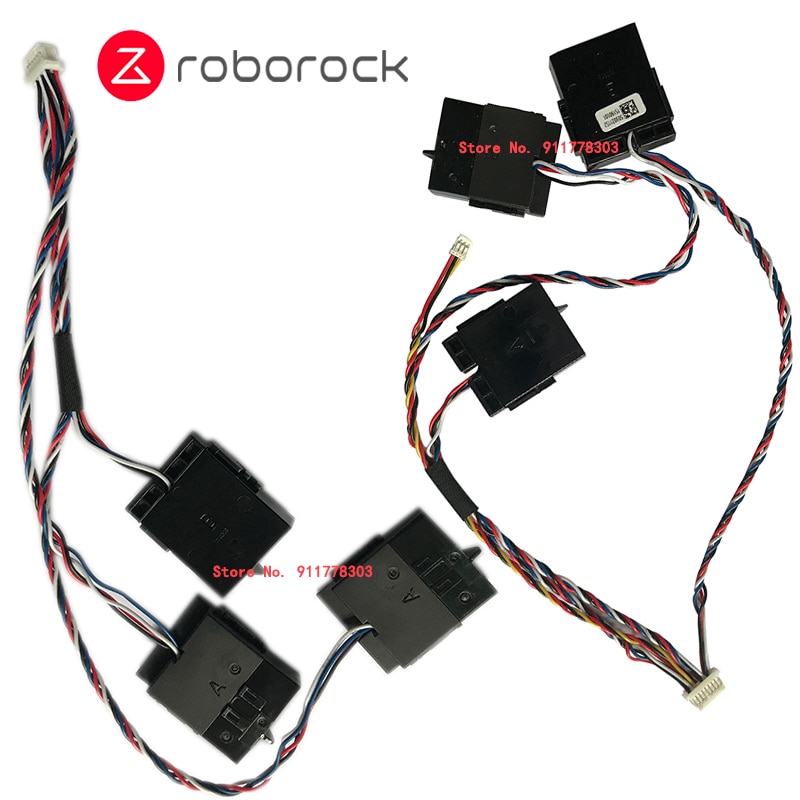 Original Roborock Right and Left Cliff Assembly for Roborock S7 Robot Vacuum Cleaner Parts Cliff Sensor Accessories