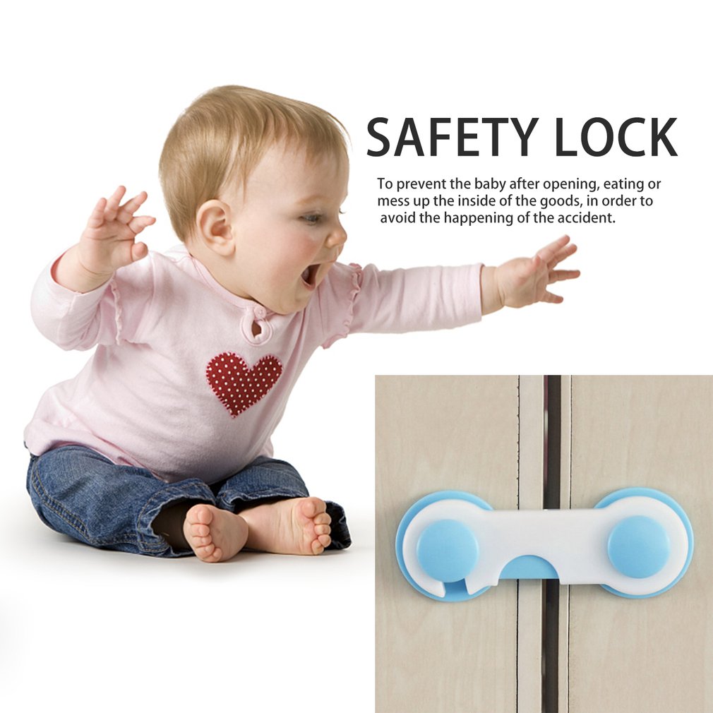 5/10PCS Child Safety Cabinet Lock Baby Anti-theft Security Protector Prevent Baby From Opening The Door At Will Safety Lock Hot!