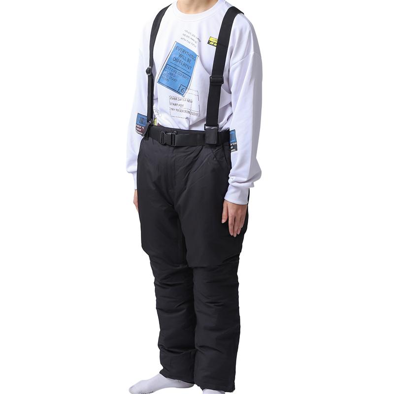1pc Winter Ski Pant Windproof Ski Pant Waterproof Warm Thick Ski Pant for Men