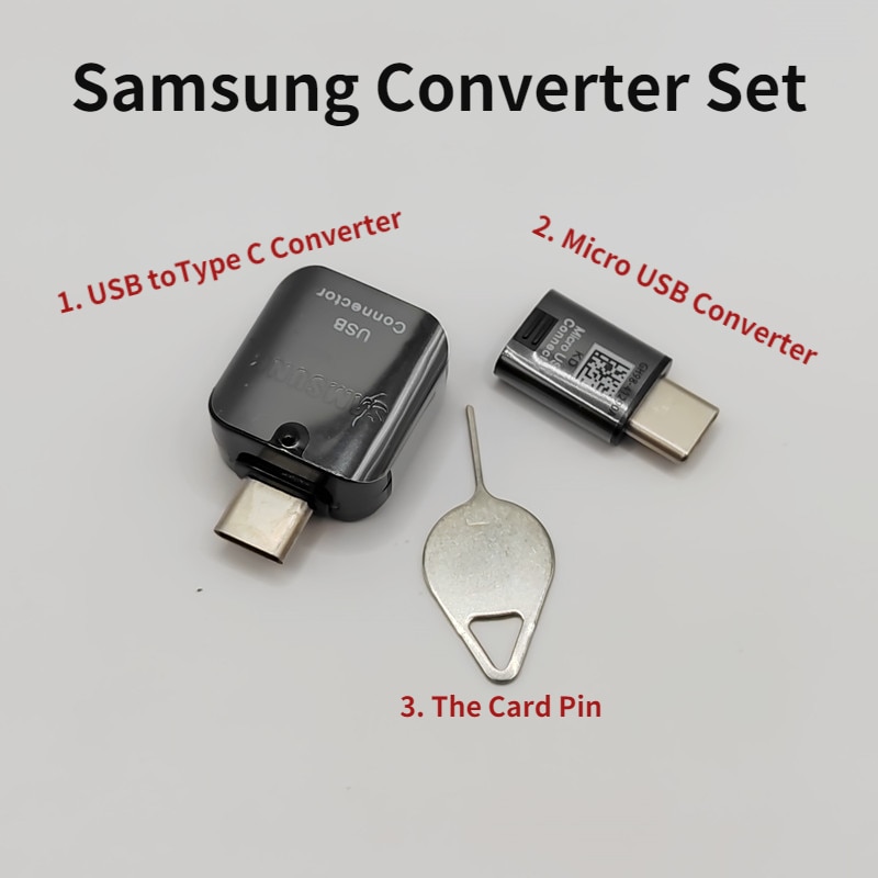 USB 3.0 To Type C OTG Adapter for Samsung Galaxy For Galaxy Note 20 Ultra Note10+ S10e A71 A80 A70 Tab S7 S6 USB To Type C OTG