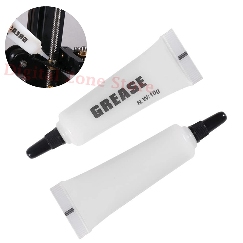 2Pcs 3D Printer Synthetic Lube Grease Industrial Lubricants for T8 Screw Axis CNC Machine Guide Rail