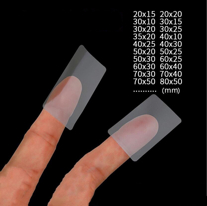 1000pcs Rectangle Transparent Self-adhesive Sealing Stickers Gift Packaging Seal Labels Stationery Stickers