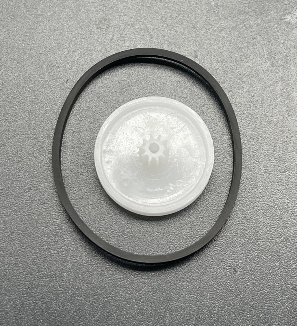 Gear belt CD X for BANG & OIUFSEN TYPE 5123 In and Out CDM1