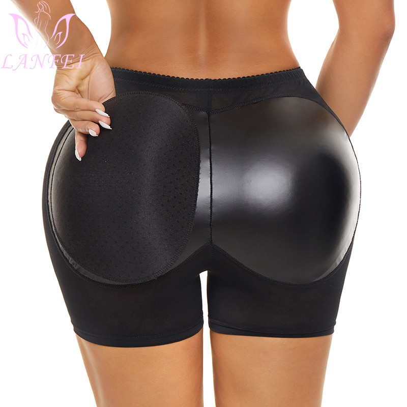 LANFEI Women Body Shaper Butt Lifter Control Panties Midel Waist Hip Enhancer Push Up Big Fake Ass Sexy Mesh Body Shapewear