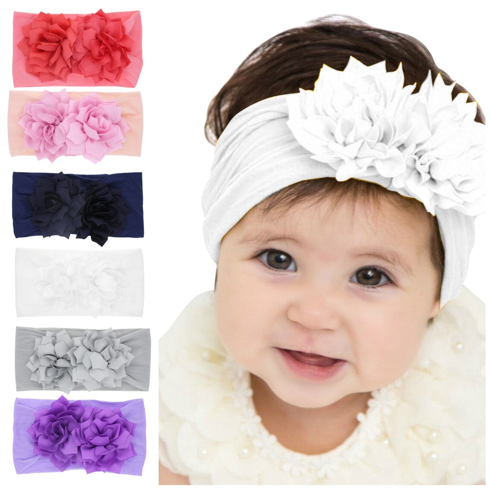 Children's Headband Hair Band Flower Headdress Baby Hair Ornament Baby Hair Accessories
