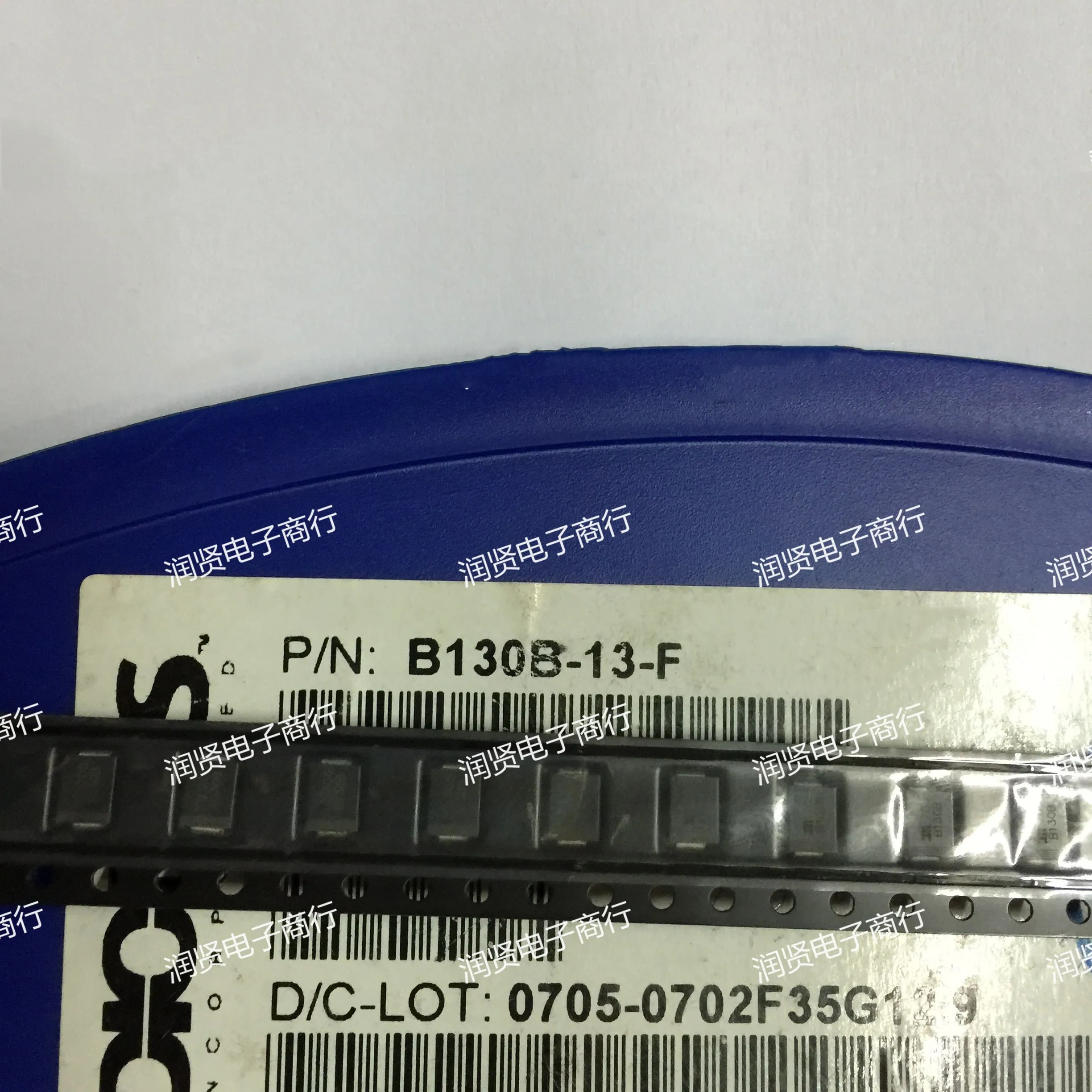 20PCS B130B-13F B130B 1A / 30V DO-214AA Schottky diode