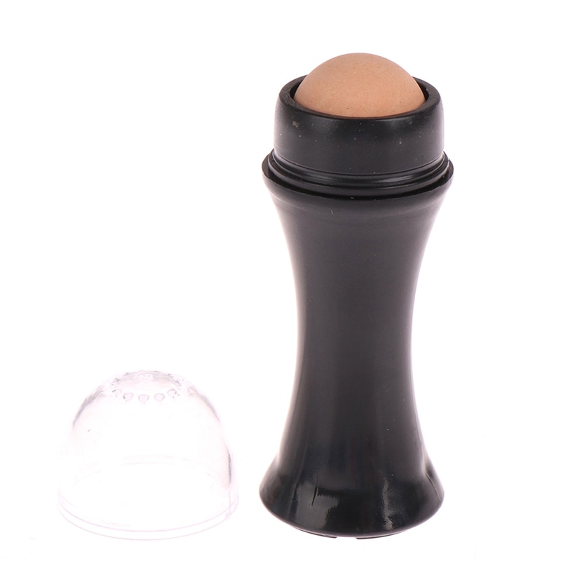 Face Round Volcanic Roller Control Rolling Stone Makeup Skin Care Facial Cleaning Oil Absorption Roller On Replacement Ball