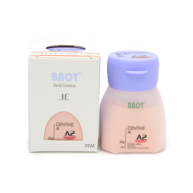 BAOT PFM Metal Porcelain Ceramics Dentine Body VITA Classic Shades 16 Color Baot Ceramics 50g