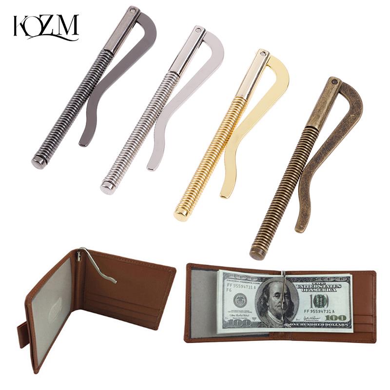 Spring Money Clip Bar Nickel Bar Leather Handwork Craft Clip Tool Useful Tools