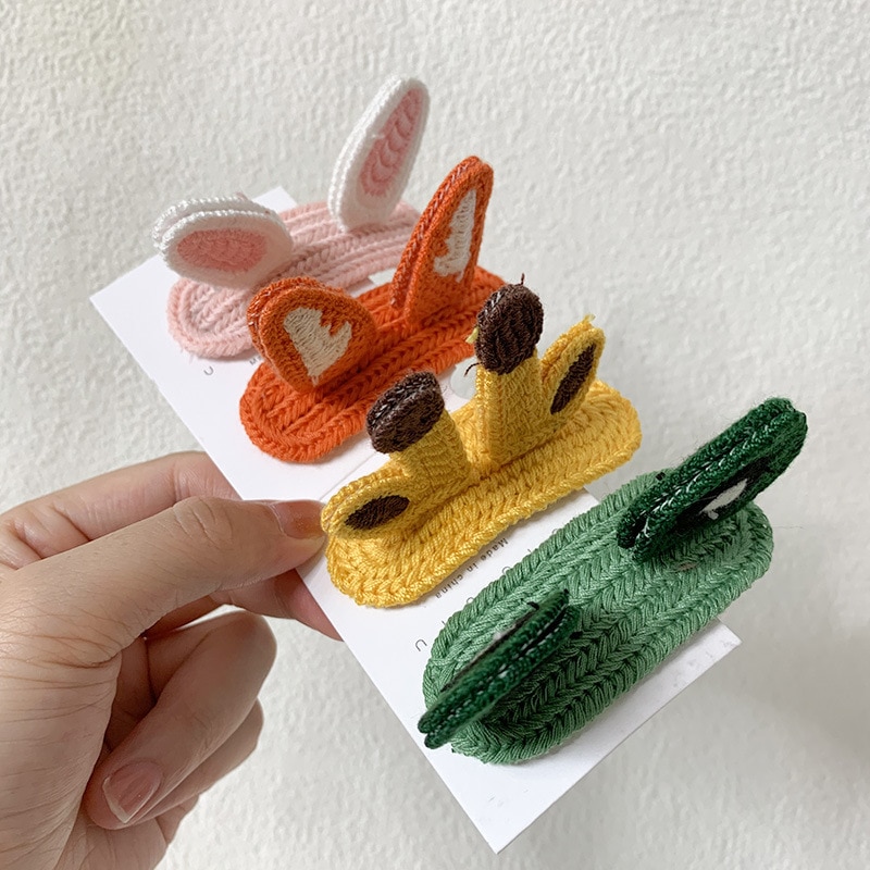 Handmade Style Hair Clips Cute Hair Accessories Children Hair Styling Tools Barrettes Kids Hair Wear Children Hair Grips Hairpin