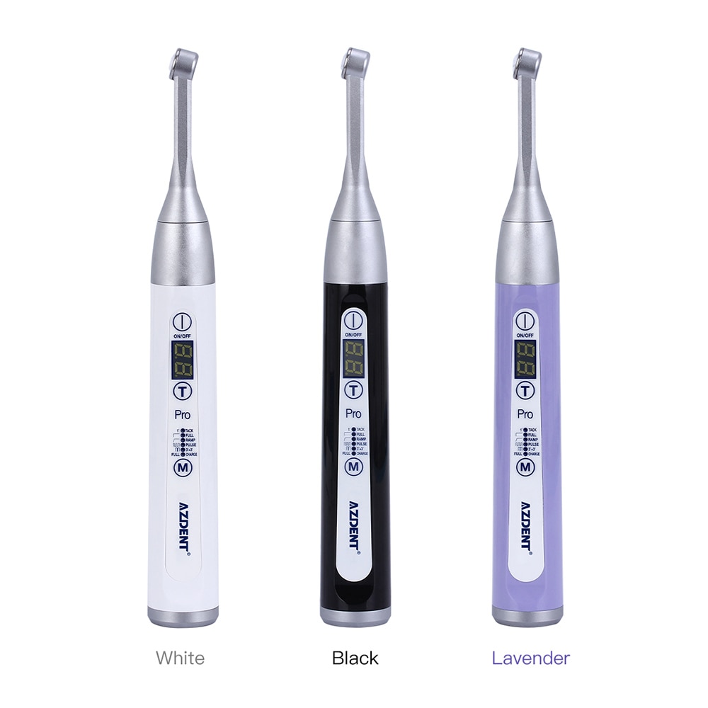 AZDENT Dental Wireless LED Curing Light Lamp PRO105 1 Second Curing High Power Wide Spectrum Dentistry Tool Instrument