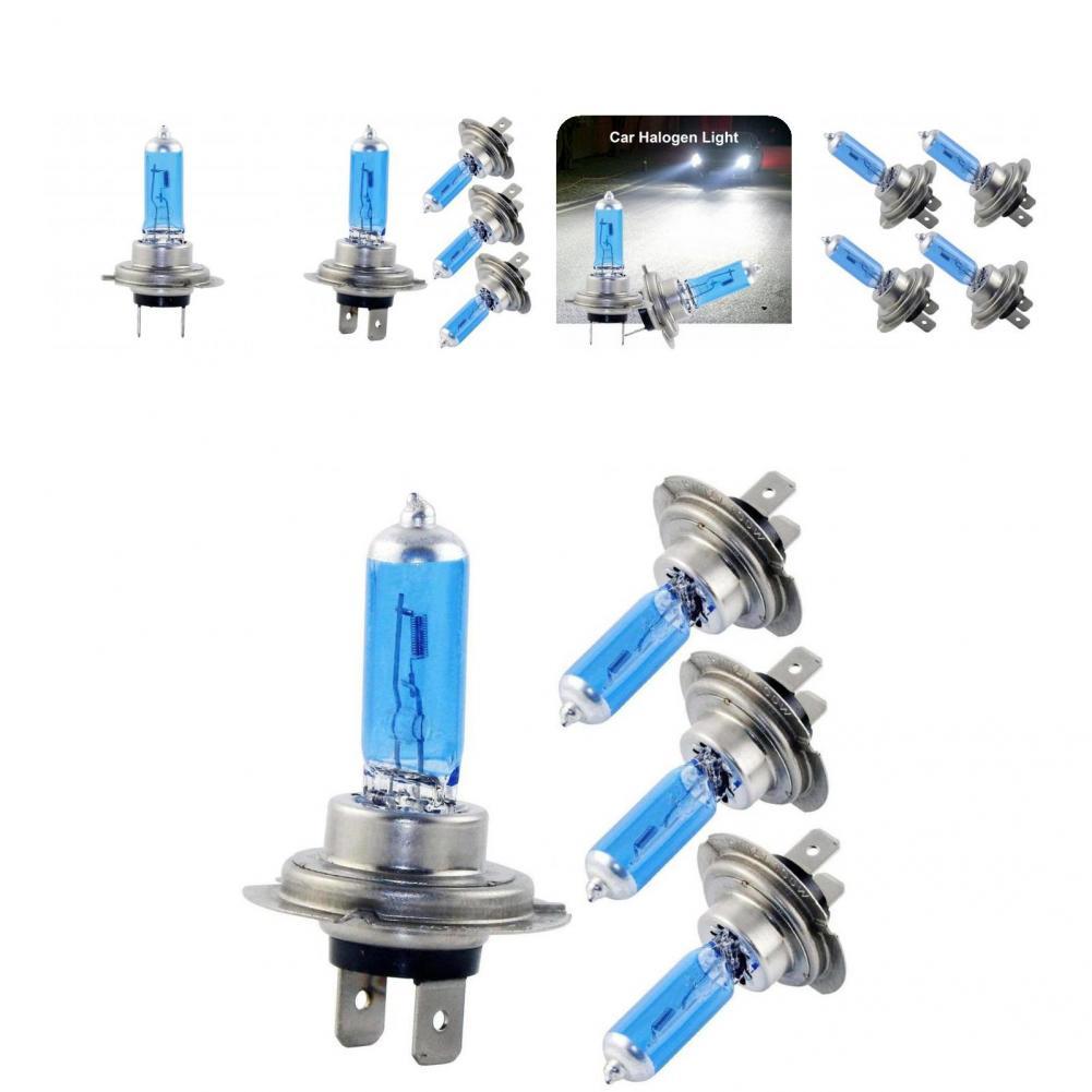 4Pcs Excellent 100W Car Halogen Lamp Bulb White Light Color Car Halogen Fog Light Longer Service Time Car Accessories