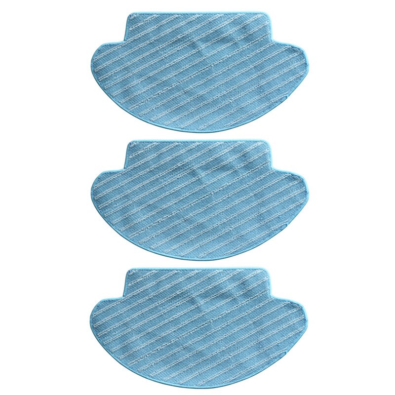3 pcs Mop Cloth for Ecovacs Deebot Ozmo 600 DD35 DD56 DD33 DD37 Robot Vacuum Cleaner Accessories Washable and Reusable