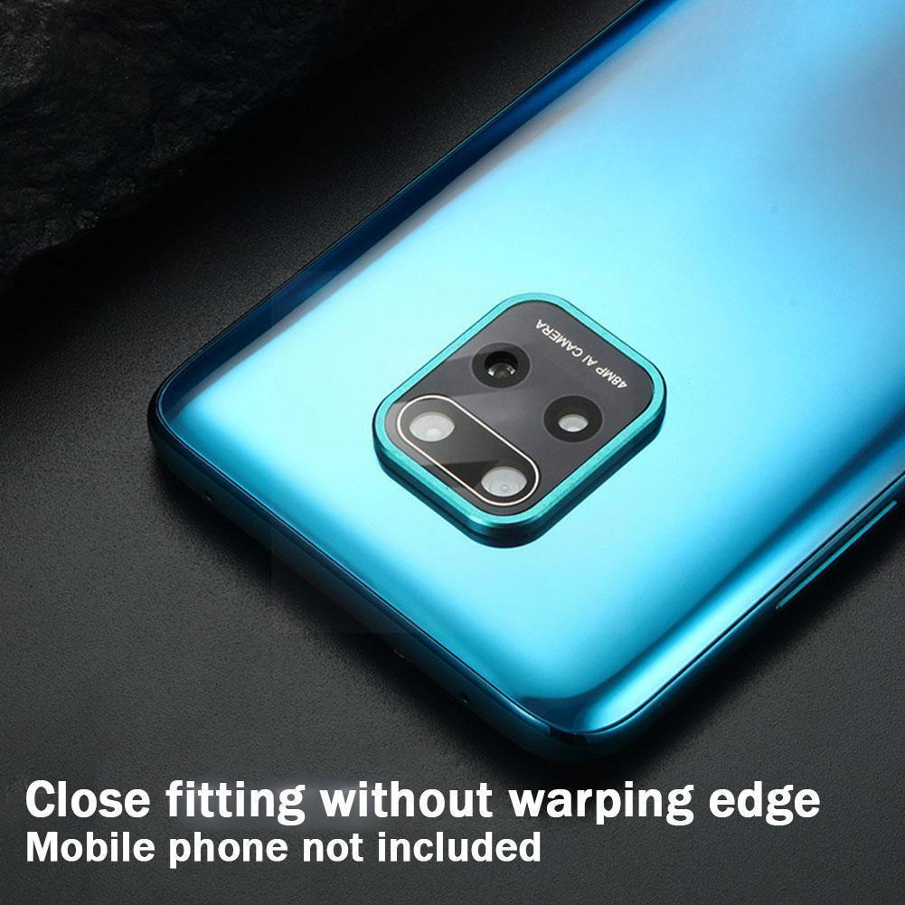 Metal Back Lens Protective Cover For Redmi Note 9s 9 Pro Rear Camera Tempered Glass Cover Protector A2x2