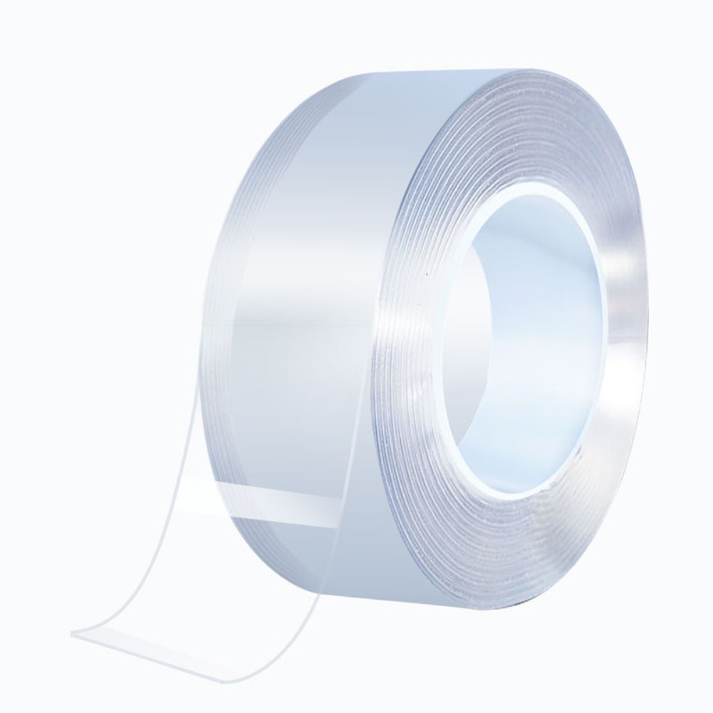 Double Side Tape Feature Waterproof Reusable Adhesive Transparent Glue Stickers Suit for Home Bathroom Decoration 1/2/3/5M