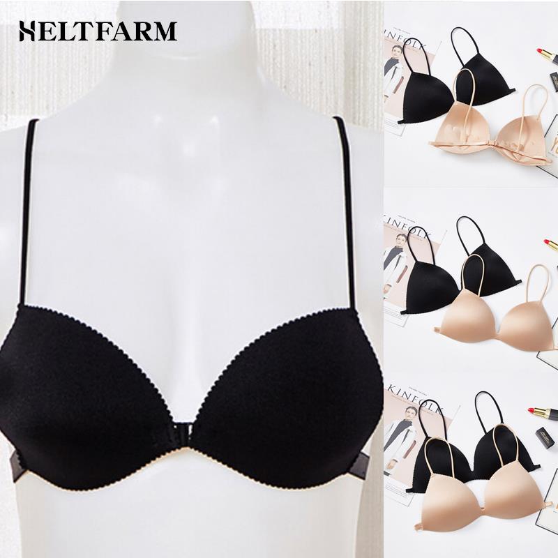 Women's No steel Ring Comfortable Invisible Strapless Bra Strapless Underwear Black/NUDE bra for women женское нижнее белье