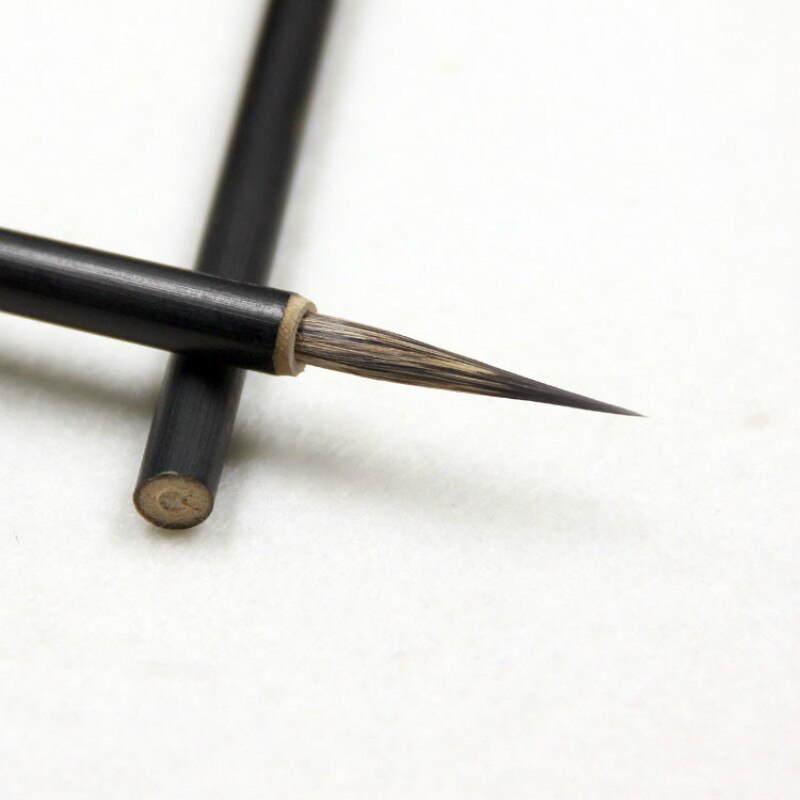 Meticulous Painting Brush Mouse Whisker Weasel Calligraphy Brush Hook Line Fine Calligraphy Writing Chinese Painting Brush Pen