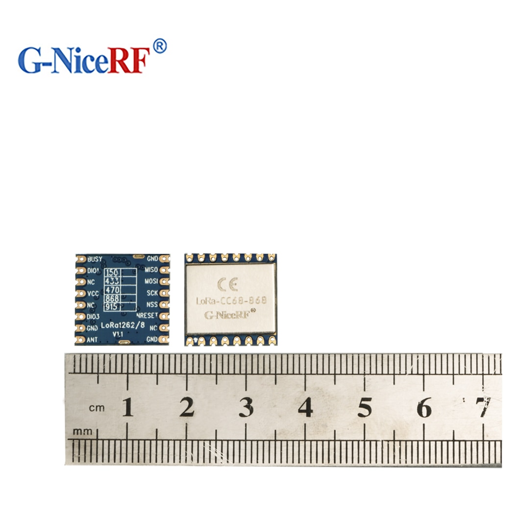 2PCS LoRa-CC68 868MHz FCC & CE approved Low Cost SPI Port LLCC68 Long range TCXO LoRa RF Module