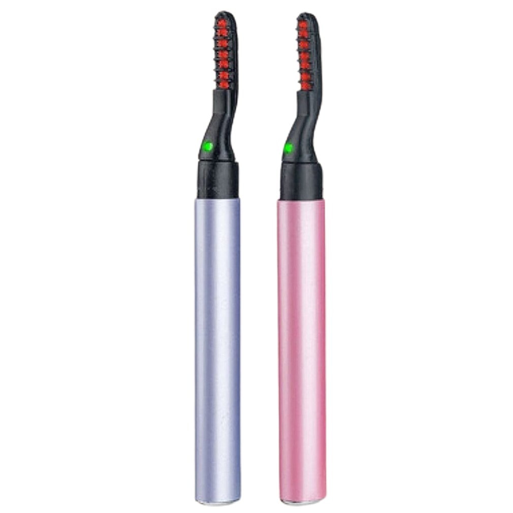 Electric Eyelash Curler Portable Pen Style Eyelash Curler Brush Rotary Heating Mascara Makeup Eye Beauty Tool