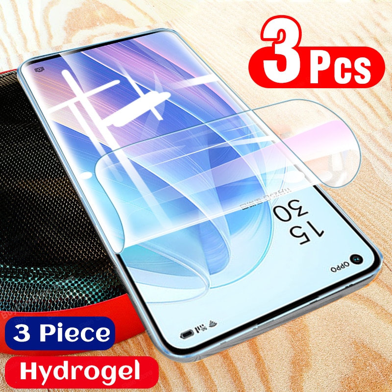 3 PCS Hydrogel Film For Oppo Reno7 Pro 5G Screen Protector Soft TPU Cover For Oppo Reno7 Reno 7 Pro SE Z 5G Protective Film