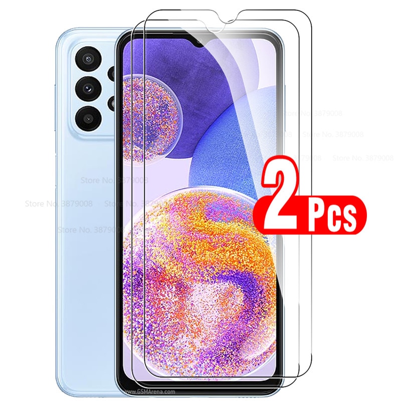 2Pcs Protective Glass SamsungA23 Screen Protector Film For Samsung galaxy a23 a 23 23a samsun a23 SM-A235F Protection Glass