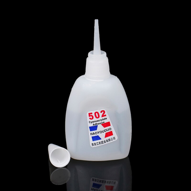 50G Universal Quick-drying Super Glue 502 Instant Strong Adhesive Toys Crafts Shoes Paper Wood Plastic Fast Repairing Adhesion