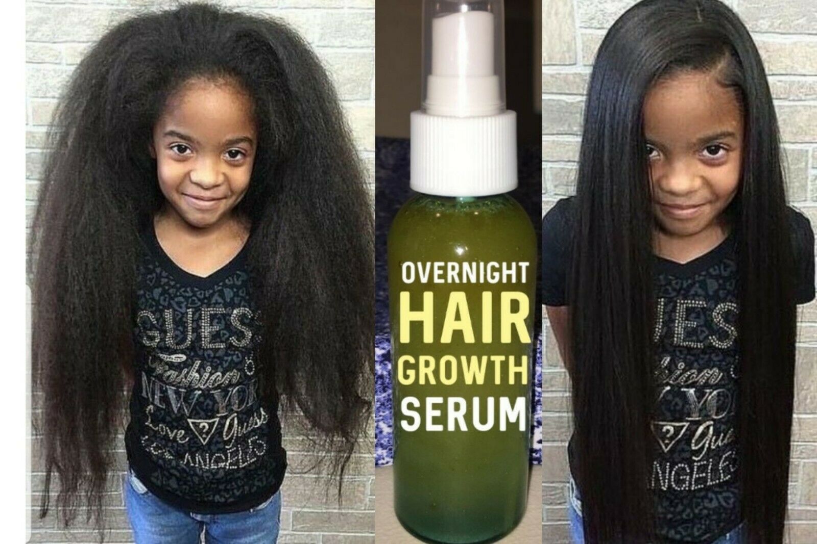 Overnight Hair Growth Serum, Thick Long Hair , Powerful Hair Growth Serum