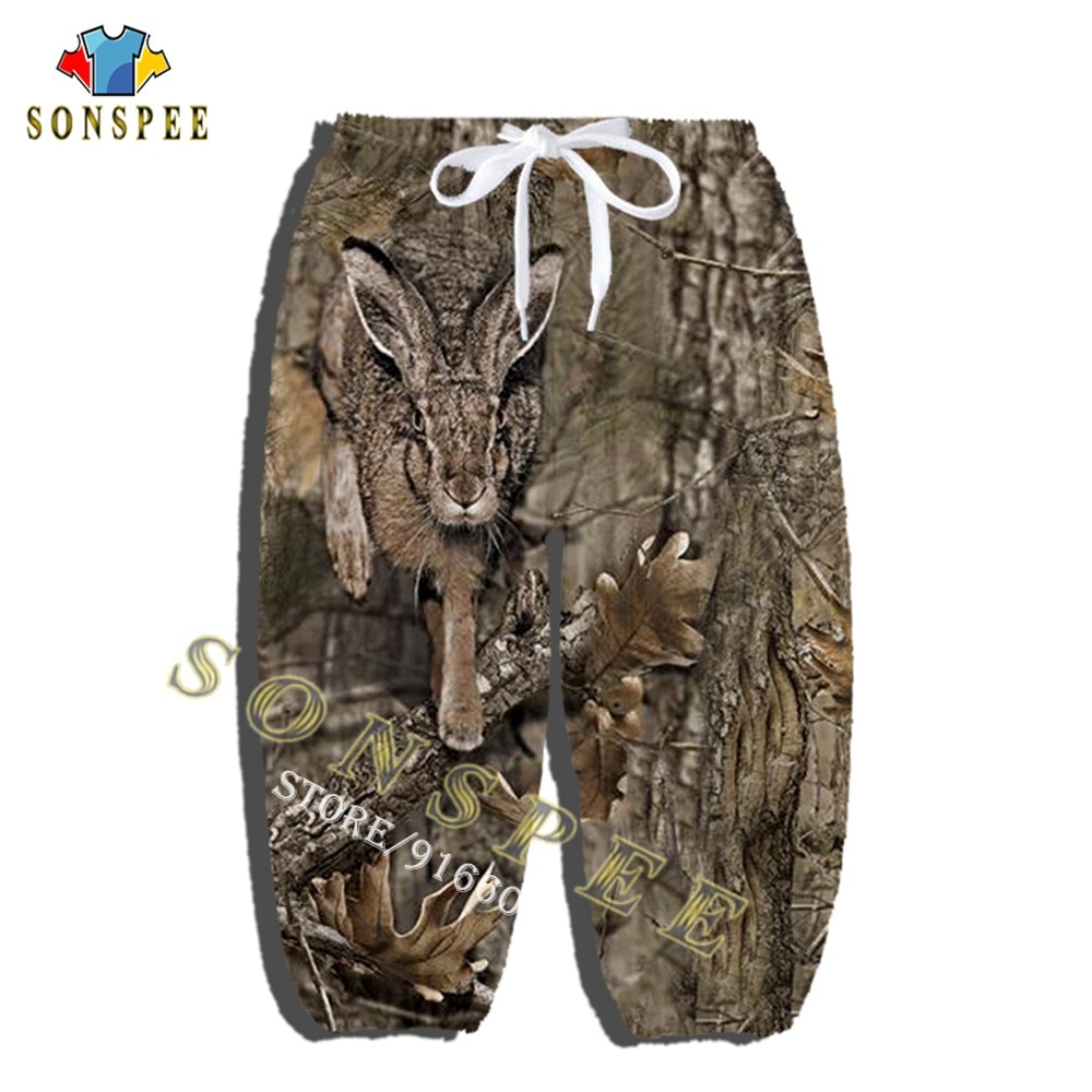 Novelty Streetwear Child Fashion Casual Trousers Unisex Long Pant Animal Hunting Hunter 3D Printed Kids Sweatpants Baby Clothing