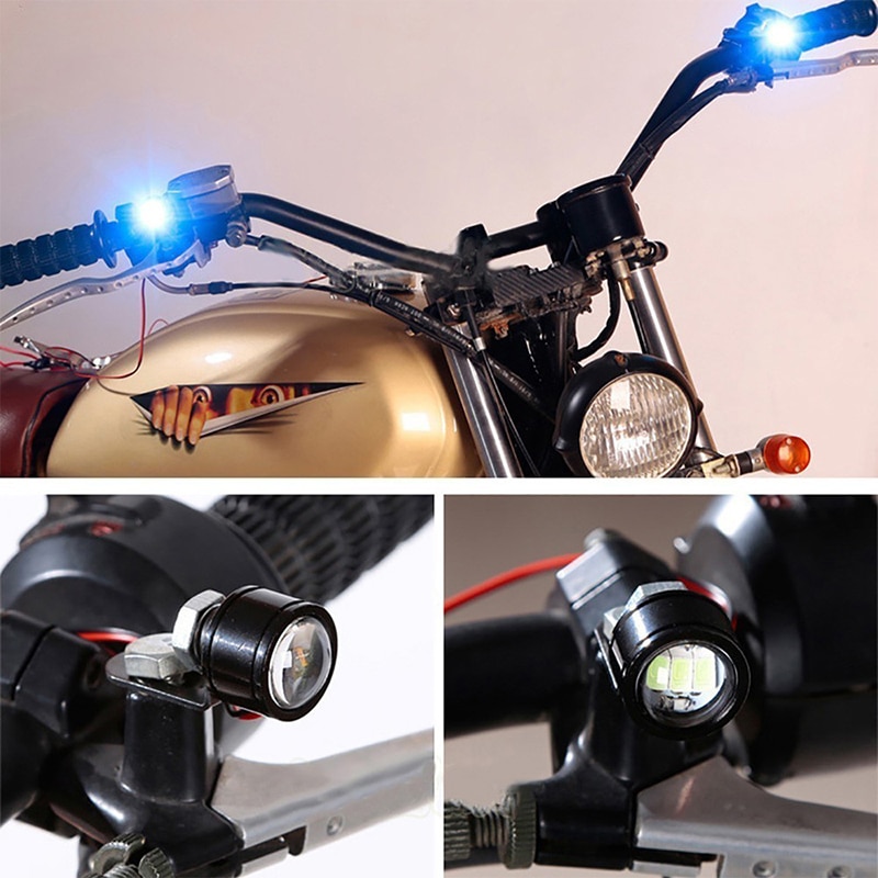 Super Bright Driving Light Eagle Eye LED Reverse Backup Driving Light Motorcycle