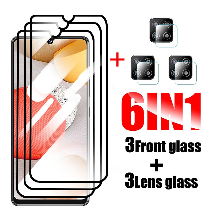 Tempered glass For Samsung Galaxy A42 A12 A11 A13 Screen Protector Camera Lens Protective Film on Samsung A 12 13 11 42 5G glass