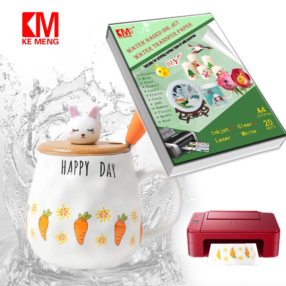design transfer paper printable water transfer paper & film Transfer paper Light-colored object