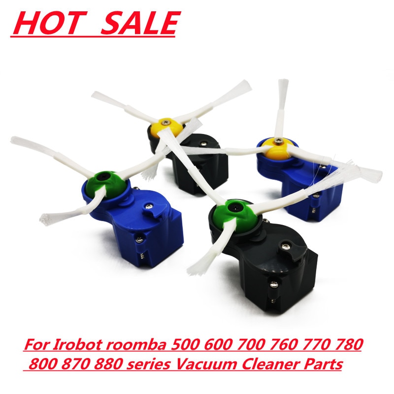 1*Side Brush+1*Upgraded motors for iRobot Roomba 870 880 760 770 780 500 600 700 800 series Vacuum Cleaner Parts