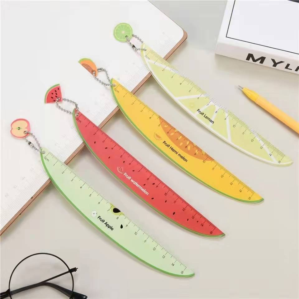 15cm Kawaii Ruler Measuring Drafting Supplies Stationery Funny Drawing Gift Korean School Office Supplies Straight Ruler