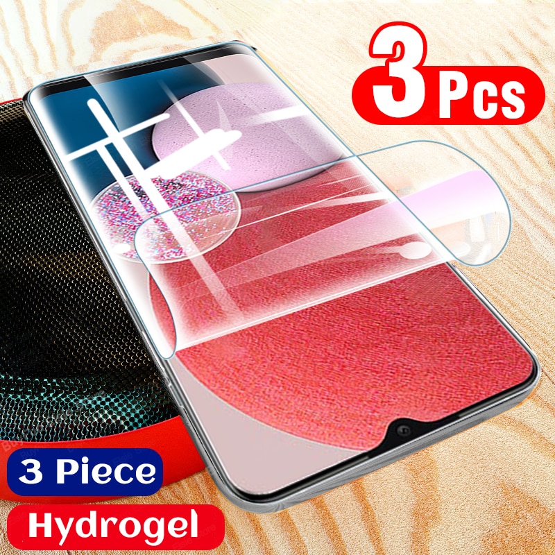 3 PCS Hydrogel Film For Samsung Galaxy A13 Screen Protector Film For Samsung A13 A23 M23 M33 F23 Protective Film Not Glass