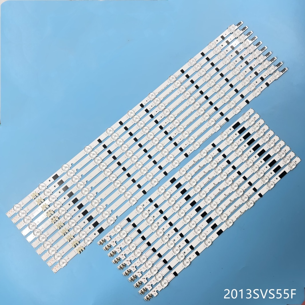 LED bar(20) For Samsung UA55F6400 UE55F6320 UE55F6230AW UE55F6800 UE55F5000 UE55F5030 UE55F6410 UE55F6640 UE55F6670 UE55F6510