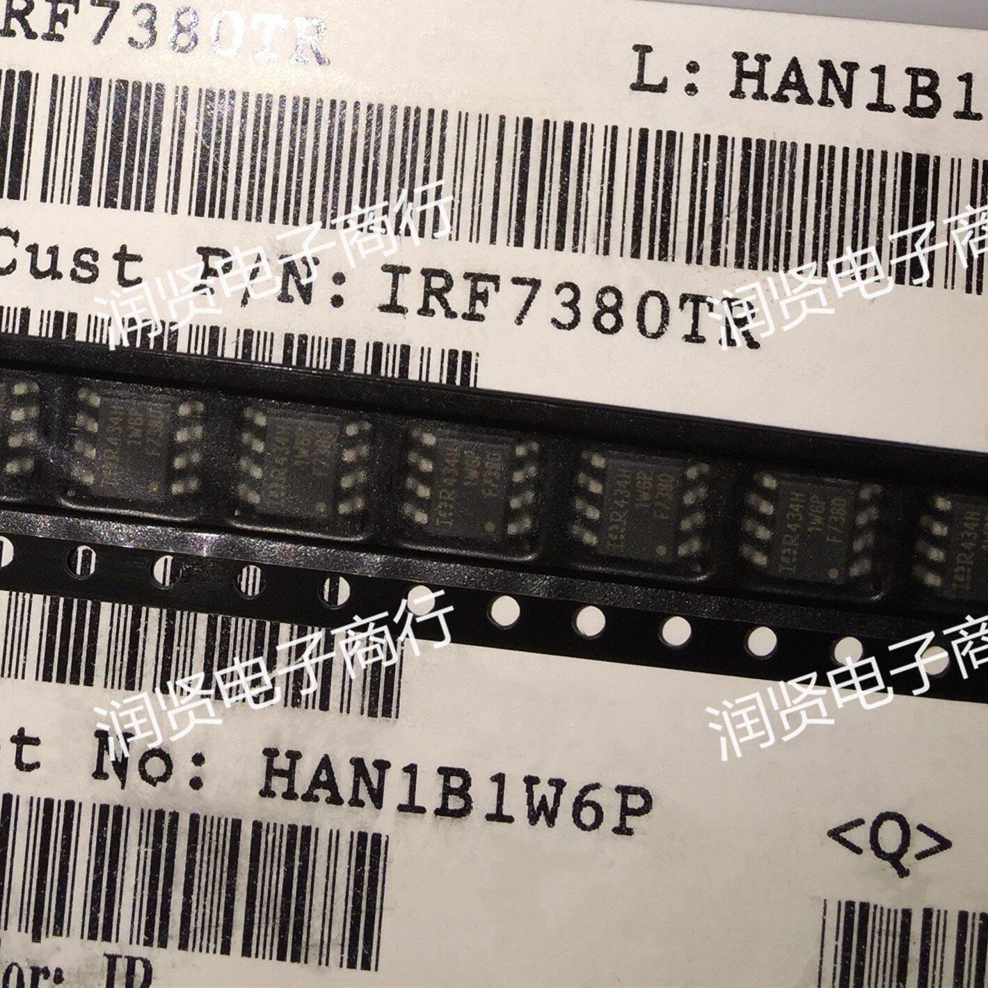5PCS IRF7380TR IRF7380T SOP8 Brand new original IC chip