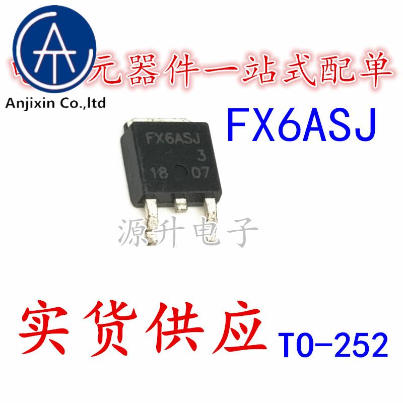 10PCS 100% orginal new FX6ASJ FX6ASJ-3 field effect MOS tube patch TO-252 P channel 6A 30V