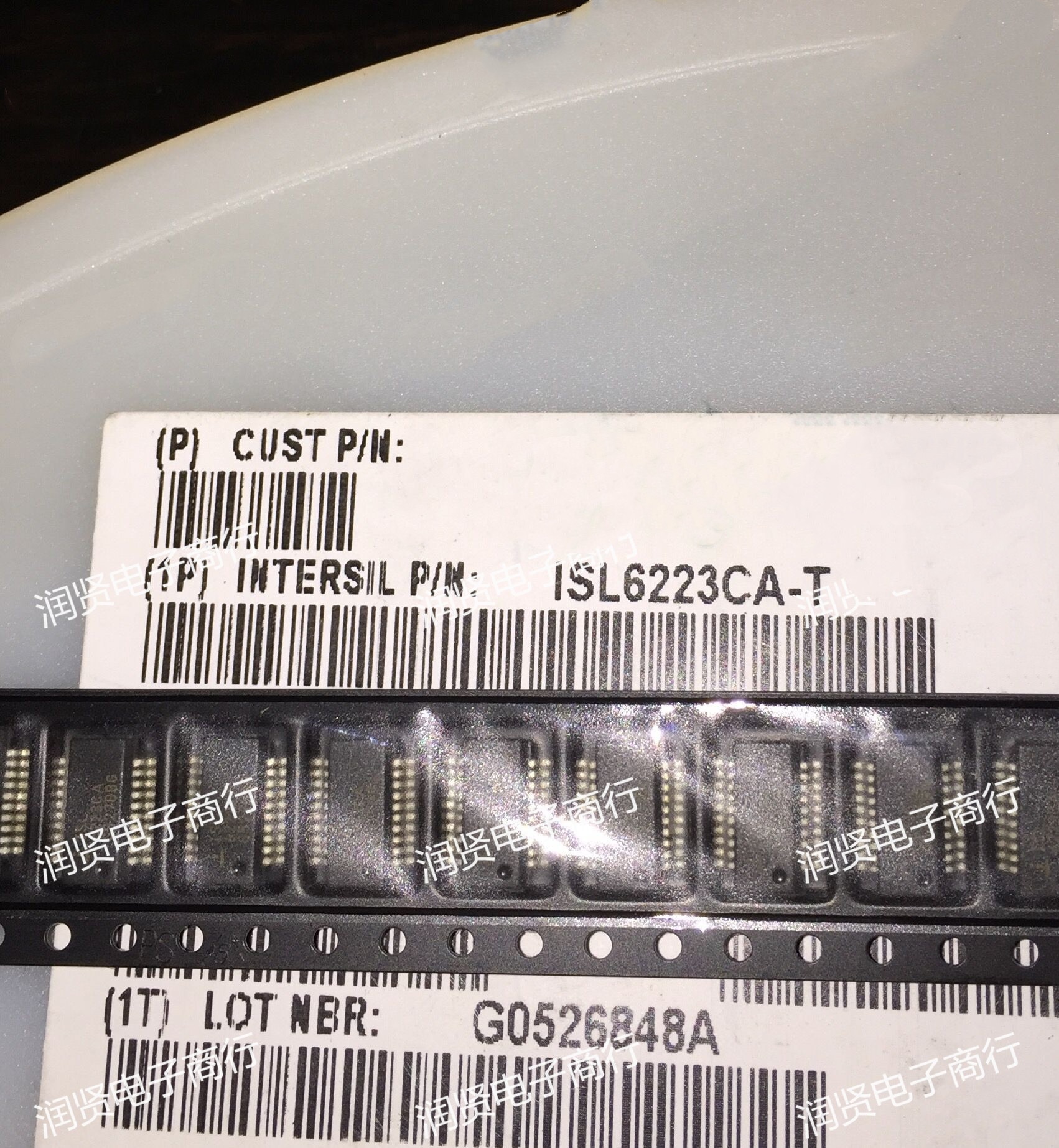 2PCS ISL6223CA-T ISL6223CA SSOP Brand new original IC chip