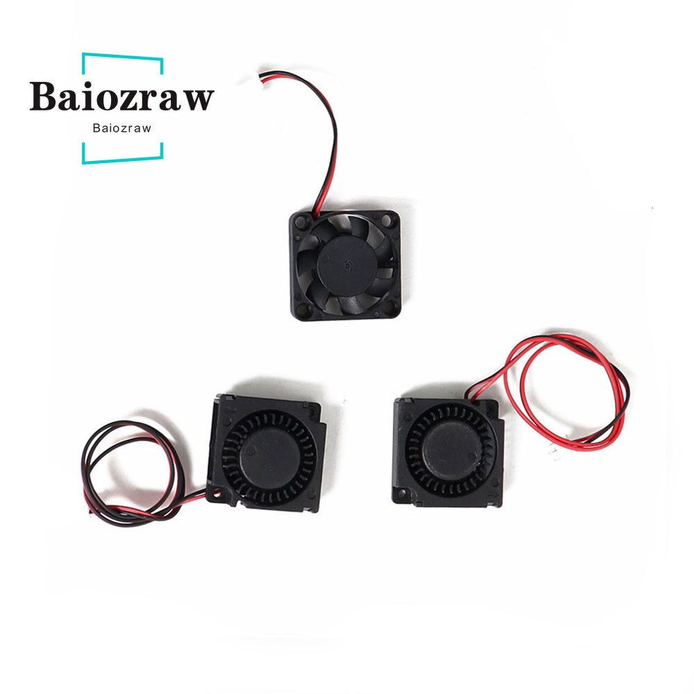 Baiozraw V0.1 3D Printer 3007 5V Axial Fan 1pc 3010 Blower Fans 2pcs for Voron 0.1 Parts